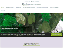 Tablet Screenshot of florabora.com